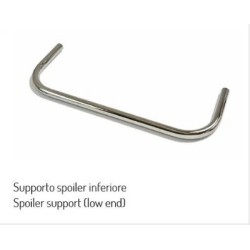 LOW FRONT SPOILER SUPPORT CHROMED