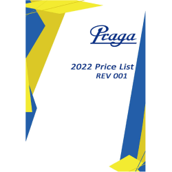 PRAGA 2022 Price List