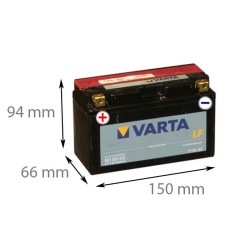 Varta Batteri POWERSPORTS AGM 507 901 012